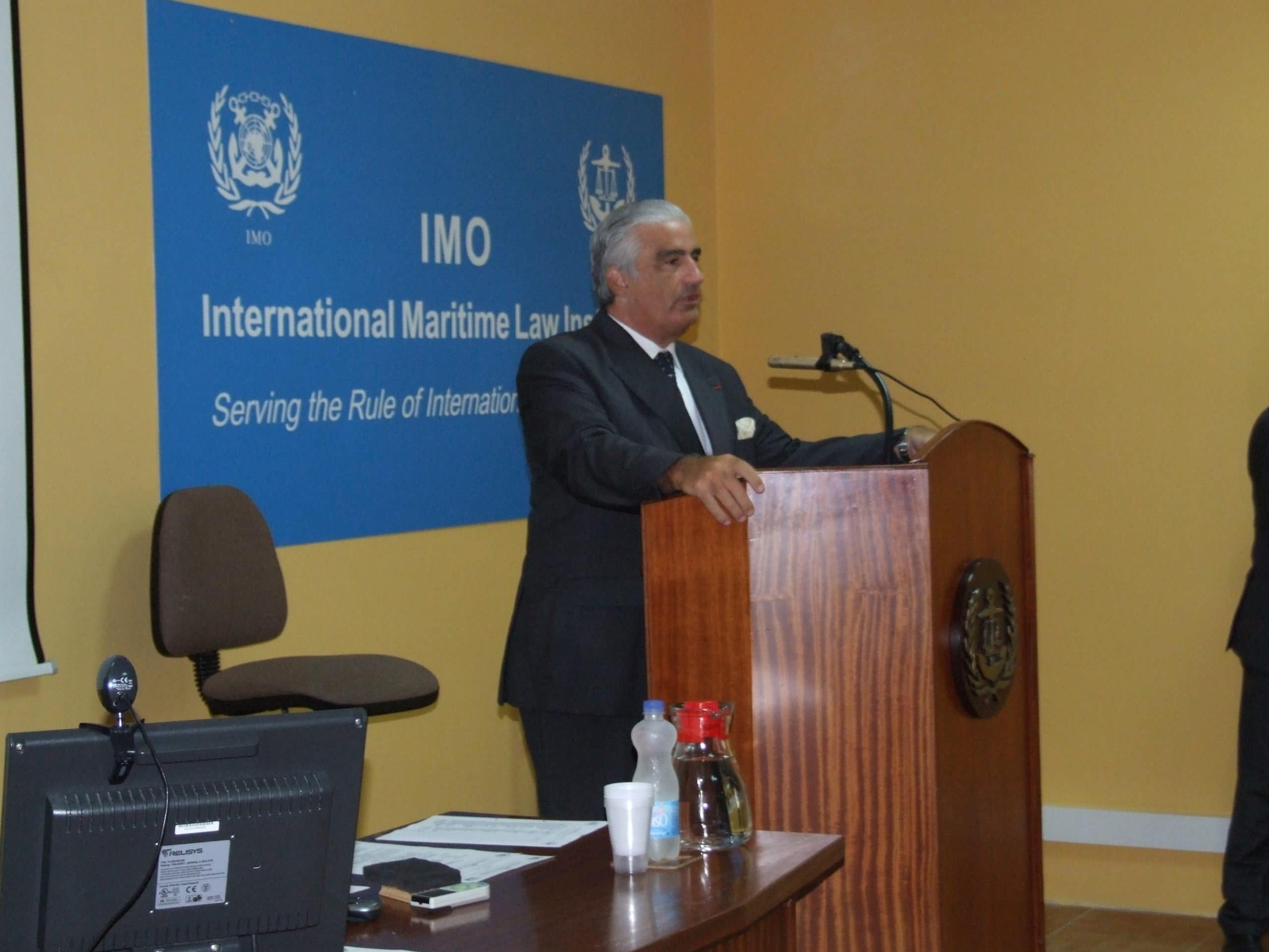 First Day Of Academic Year 2008 2009 IMO International Maritime Law 